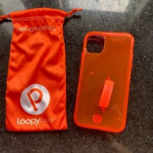 New Loopy Clear Neon Orange - Lefty